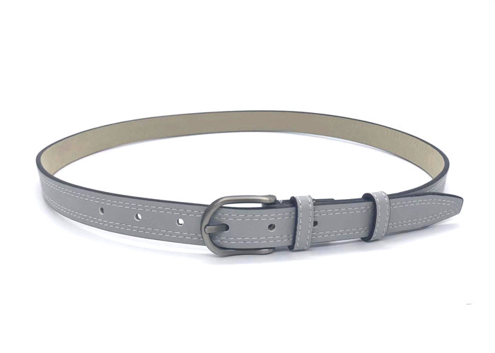 Pin Buckle 2.3cm Ladies Soft Faux Leather Belt