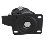 Brake With Brake Heavy Duty Zinc Plated Low Gravity 3inch 4inch 600kg Caster