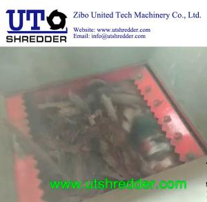 Wholesale waste wood board /wood box / wood furniture Shredding machine, single shaft shredder from china suppliers