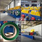 Output 3 Straps PET Strapping Band Production Line Chinese English PLC Control