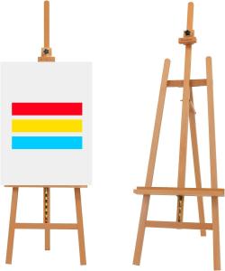 Wholesale Adjustable Height Painting Wooden Display Easel Stand For Artist Beginners Students from china suppliers