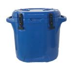 25L Rotomolded Ice Cooler , Outdoor Camping Round Cooler Box