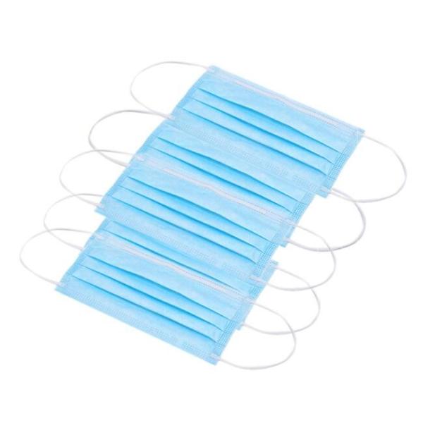 Tasteless 3ply Non Woven Fabric Mask Hypoallergenic Fiberglass Free Skin