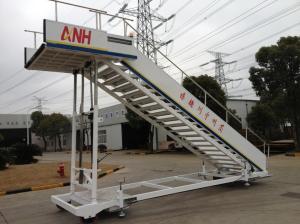 Wholesale Flat Aircraft Passenger Stairs , Aircraft Step Ladder Long Life Time from china suppliers