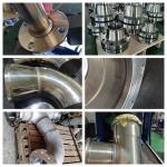 Industrial Compact Flange Welding Equipment 5kW PLC Control Hydraulic Clamping