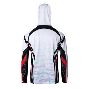 Wholesale Moisture Wicking Outdoor Fishing Clothing Hooded Long Sleeve Fishing Shirts from china suppliers