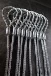 EN 13411-3 Soft Eye 30mm Steel Core Swaged Wire Rope