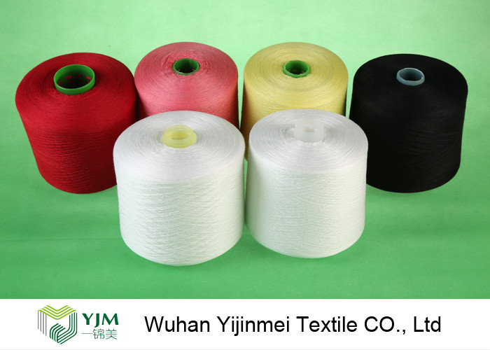 20S 30S 40S 50S 60S Dyed Polyester Yarn Color Fastness Ring Spun 100 Polyester Yarn