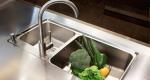 High-End Gloss Lasting Lacquer Stainless Steel Kitchen Furniture With Clean