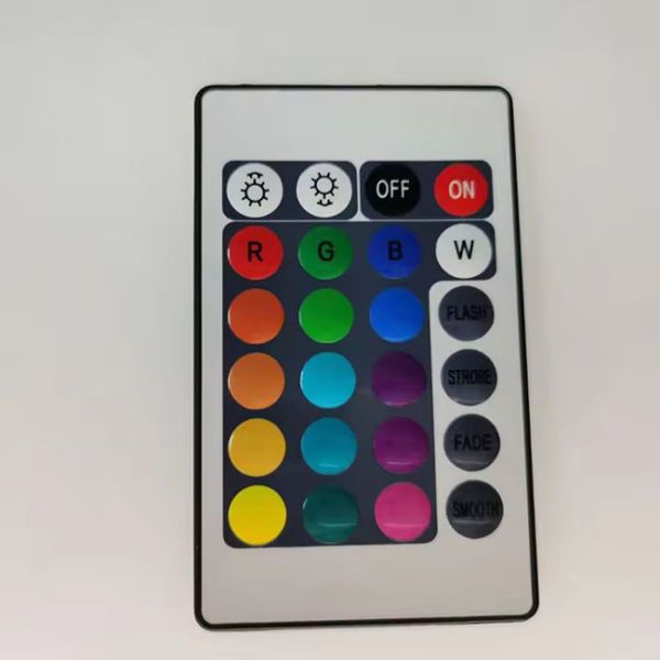 Dc Input Port Rgb Led Controller Controlled By 24Key Remote Control Unit