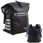 500D PVC Tarpaulin Bike Seat Tail Trunk 20L Waterproof Bicycle Rear Rack Bag