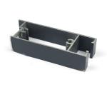 6063 Anodized Wardrobe Aluminum Window Profiles