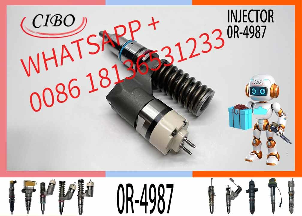 Common rail diesel fuel injector 0R-4987 166-0149 10R-1258 212-3465 212-3468 317-5278 For C10 C12 Engine