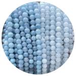 Semi-Precious Stone Chalcedony Beads Necklace Crystal Beads For Jewelry Making
