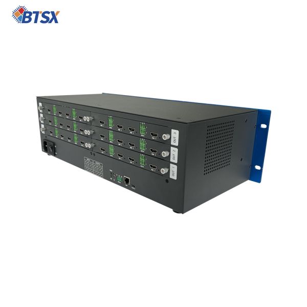 Horizontal Screen Video Wall Controller with 12 X HDMI 2.0 Output Interface and Storage/Operating Temperature