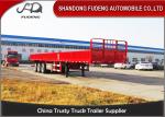 15m Long Side Wall Semi Trailer For Goods Delivery Fence Height 600mm To 1800mm