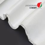 White High Temperature Fiberglass Cloth High Silica Fiberglass Fabric For