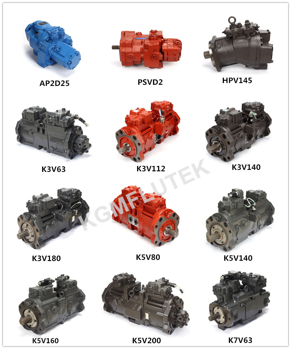 Kawasaki K3V Hydraulic Hydraulic Pump K3V112DP-111R-9R0D For Excavator SK235R