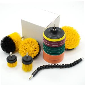 Wholesale Stiffness Domestic Cleaning 15PC Drill Brush Accessories with Nylon Filament from china suppliers