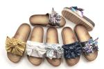 China Suppliers Butterfly Upper PVC Sole Ladies Sandals Ladies Shoes Size 36-41#