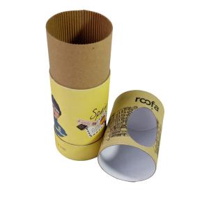 Wholesale Crayon Gift Cardboard Round Box With Lids Window from china suppliers