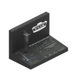 Electronic Store Unit Earphone Display Stand Countertop Acrylic Headphone Rack