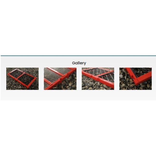 Modular With Hooked Mining Screen Mesh Polyurethane Anti Clogging