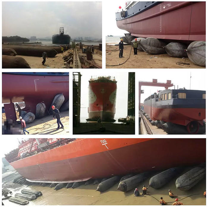 Heavy Marine Rubber Airbag Rubber Balloon For Floating Docks