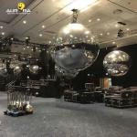 Colourful 0.3mm PVC Inflatable Mirror Balloon Party Large Decorative Spheres