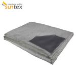 E Glass Silicone Coated 1.6m X1.8m fiberglass Welding Blanket Roll