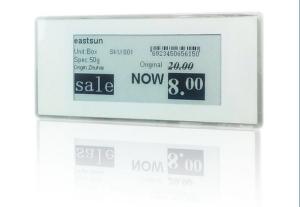 Wholesale Small Size E Ink Display 2.9 Inches For Supermarkets , Multiple Languages from china suppliers
