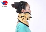 Yellow Cervical Collar Neck Brace , Medical Neck Collar For Cervical Spondylosis