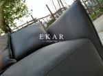 European Modern Simple Style Home Furniture Genuine Leather Sofa Sets Design