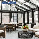 Modern Dark Black Screened In Porch Turning Screened Porch Into 4 Season Room