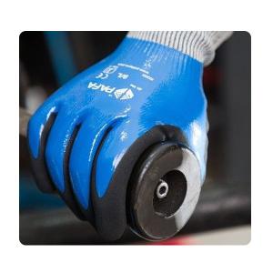 Wholesale Mechanical Operation Blue Color Oil Field XXL Cut Resistant Work Gloves from china suppliers