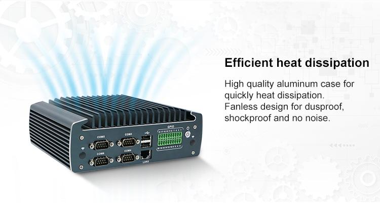 efficient heat dissipation
