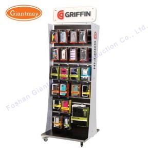 Wholesale Retail Stand Potato Chips Metal Rack Free Standing Slatwall Display from china suppliers