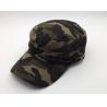 Buy cheap Durable Camouflage Military Cadet Cap Pure Cotton 3d Embroidery Fitted from wholesalers
