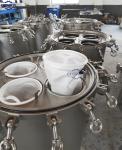 Industrial Stainless Steel Liquid Solid Separator Multi Bag Filter Housing