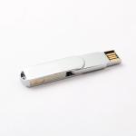 2.0 Twist Metal USB Drive H2 Test Passed 128GB 256GB CE Approved
