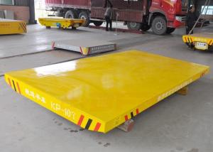Wholesale Short Distance Motorised Trolleys Carts , Large Table Battery Powered Cart Dragged Cable Power Railroad Cart from china suppliers