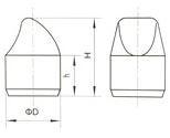 Wholesale Scoop Shaped Cemented Carbide Buttons Tungsten Carbide Parts OEM Available from china suppliers