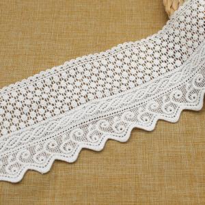 Wholesale Garment Polyester Cotton 10cm Embroidery Lace Trim from china suppliers