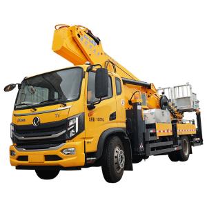 Wholesale cheap price Jianghuai 40m high altitude operation truck Aerial work lifting equipment with basket from china suppliers