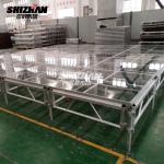 Transparent Acrylic Aluminum Alloy Outdoor Event Glass Portable Dance Stage