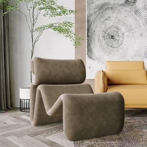 Wholesale Fabric Leisure ChairLiving Room Furniture Cloth Sponge Single Sofa Floor Chair from china suppliers