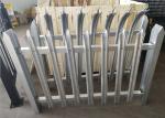 D Type Q235 Steel Palisade Fence Panels 2700mm Height