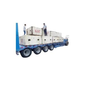 Wholesale Landing Gear Jost E100 Sale 4 Axles Fuwa Gooseneck 100 Ton Low Loader Low Bed Semi Trailer from china suppliers