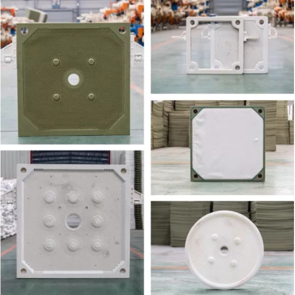 1250x1250mm Filter Machine Plate Alkalinity Resist Filter Press Components