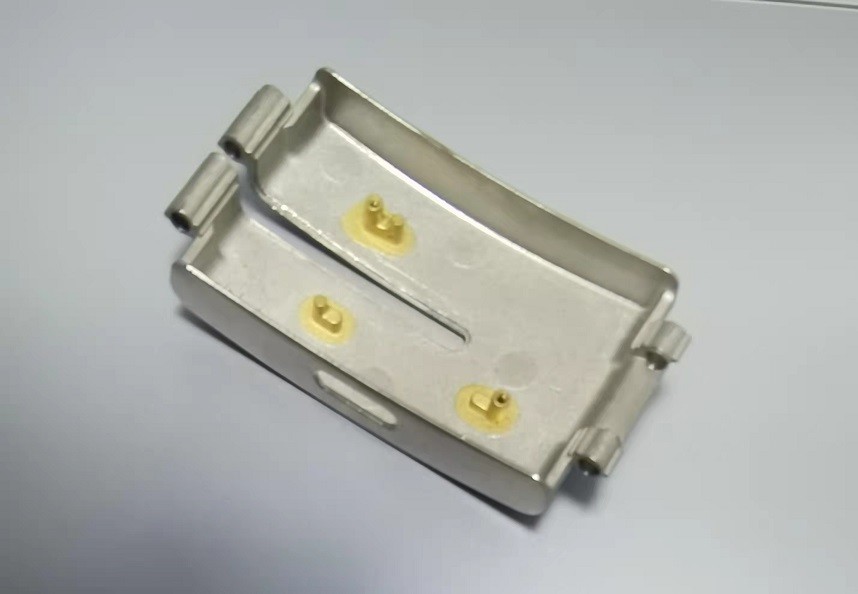 Titanium Watch Band Clasp Replacement , Reach Passivation Watch Strap Components